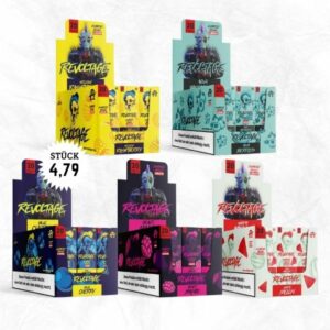 Revoltage E-Liquid Premium Produktbild mit Stückpreis der Einheiten