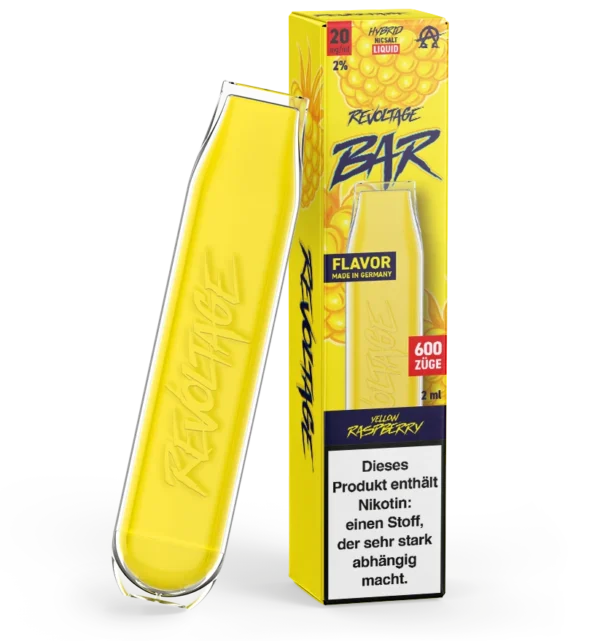 Revoltage Yellow Raspberry E-Zigarette, jetzt in großen Mengen in unserem Online Shop erwerben.