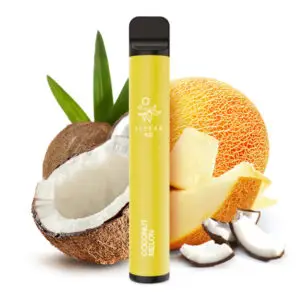 Elfbar 600 in der Sorte Coconut Melon, ansprechend visualisiert, kaufen sie Elfbar in großen Mengen bei dem großhandel ihres vertrauens.