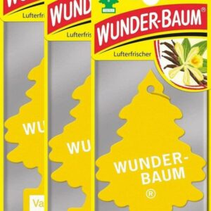 Wunder-Baum Lufterfrischer Vanillaroma 3er Set