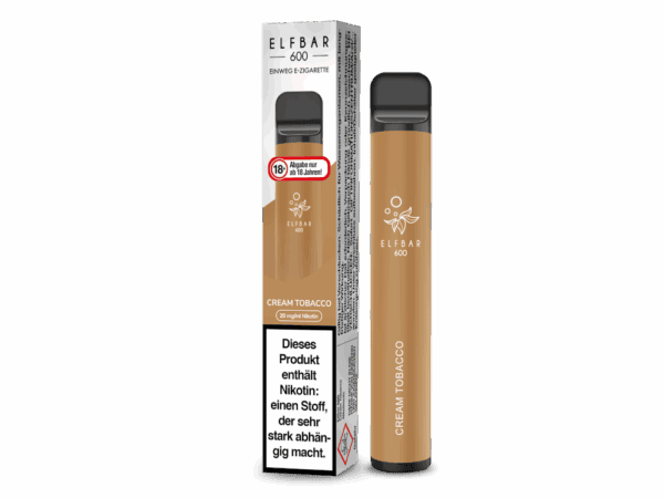 Elf Bar Cream Tobacco (nikotinfrei)