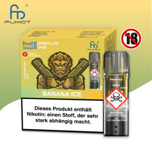 RandM Tornado Pods Banana Ice - 20 mg/ml