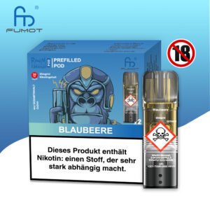 RandM Tornado Pods Blaubeere - 20 mg/ml