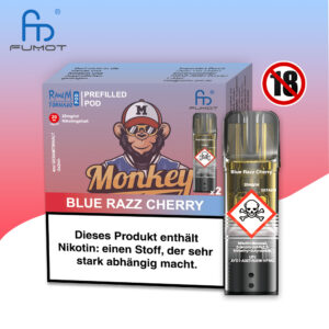 RandM Tornado Pods Blue Razz Cherry - 20 mg/ml
