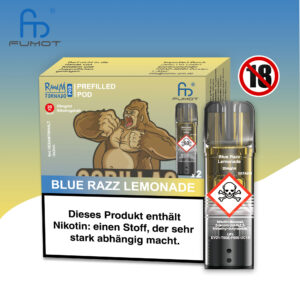 RandM Tornado Pods Blue Razz Lemonade - 20 mg/ml
