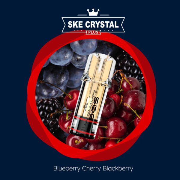 Crystal Plus Pod Blueberry Cherry Blackberry 20 mg/ml