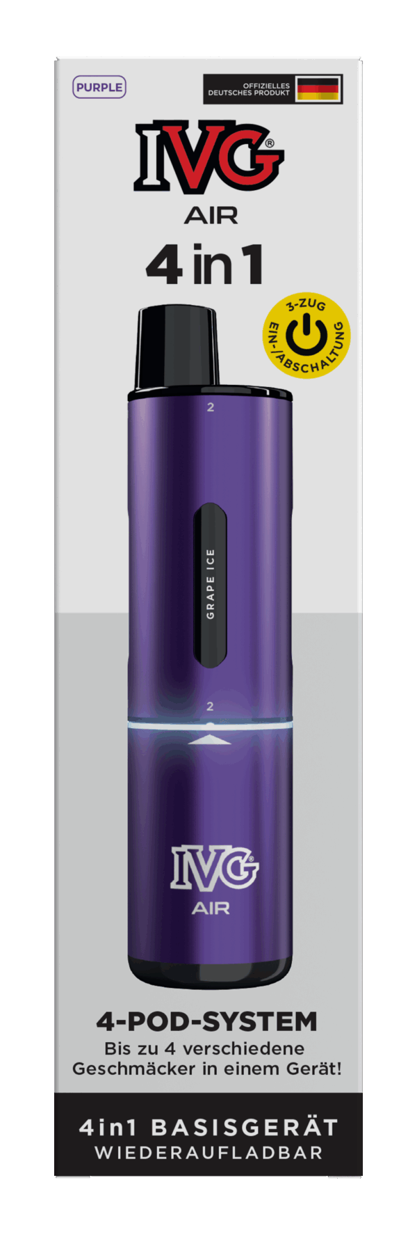 IVG Air 4 in 1 Purple