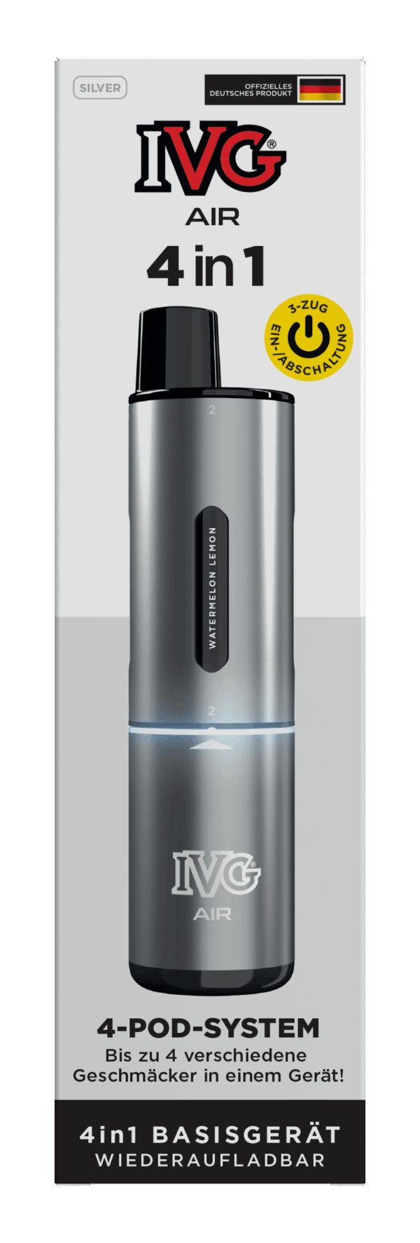IVG Air 4 in 1 Silver