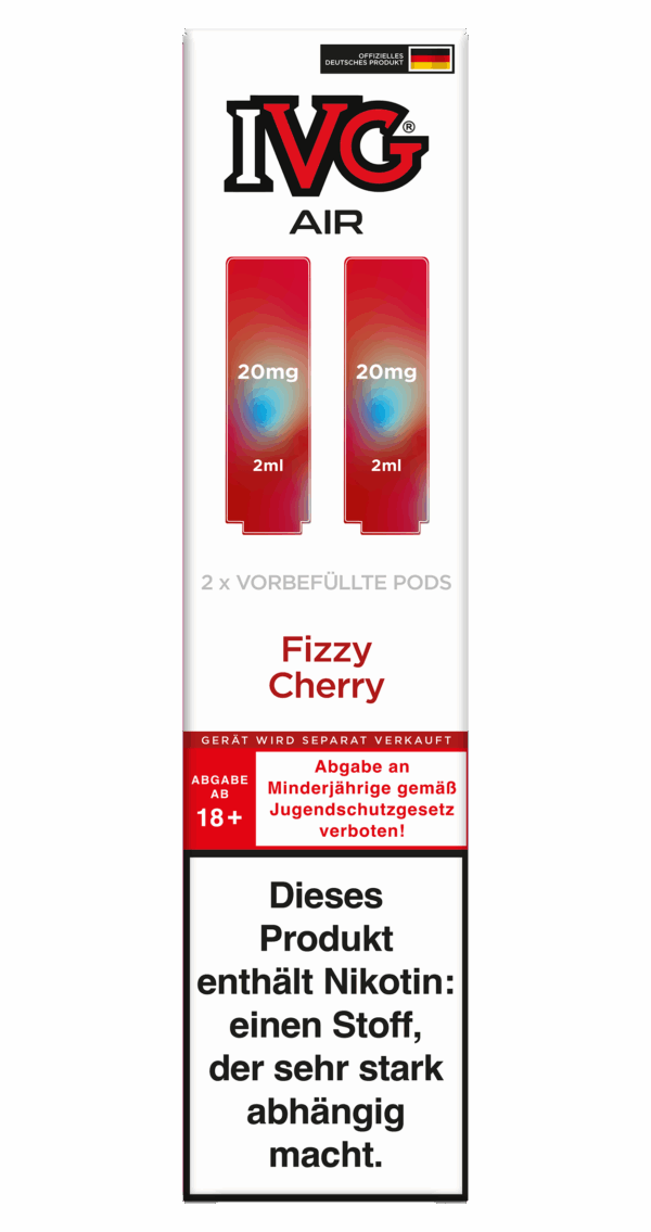 IVG Air Pods Fizzy Cherry 20 mg/ml