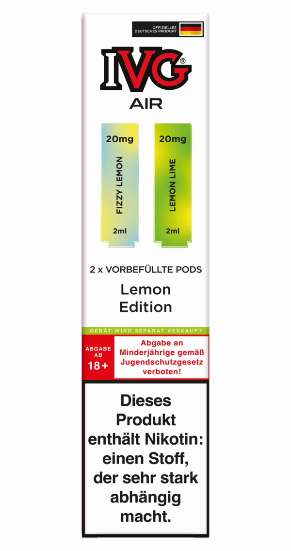IVG Air Pods Lemon Edition 20 mg/ml