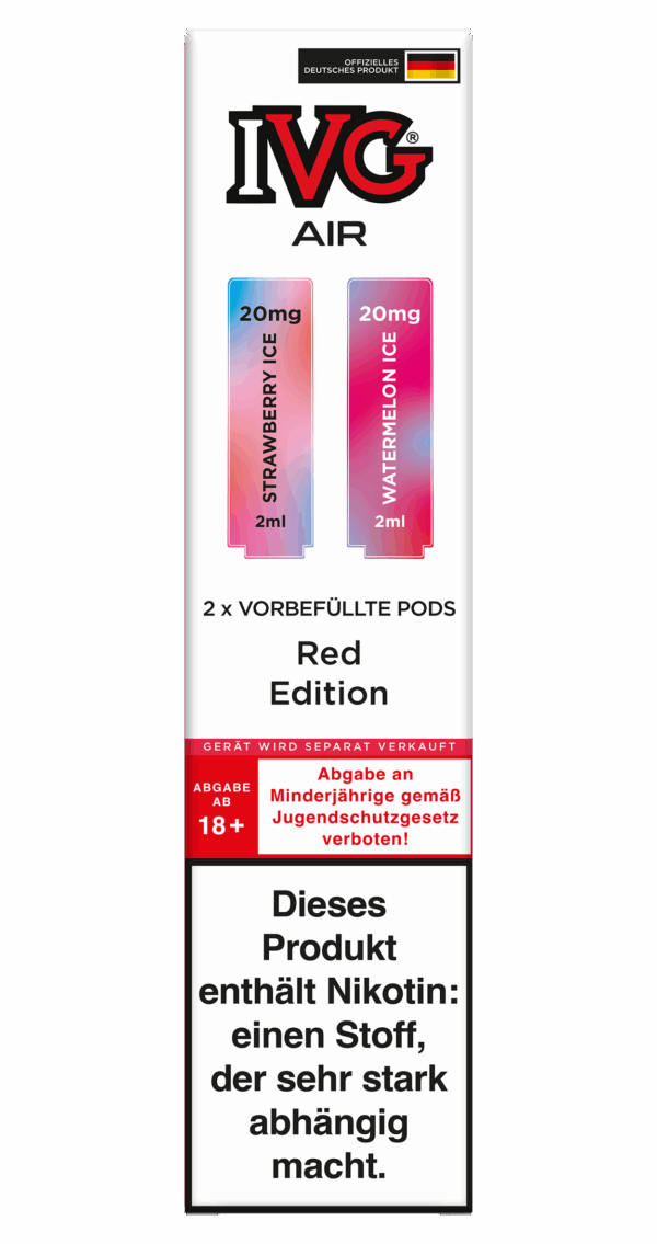 IVG Air Pods Red Edition 20 mg/ml