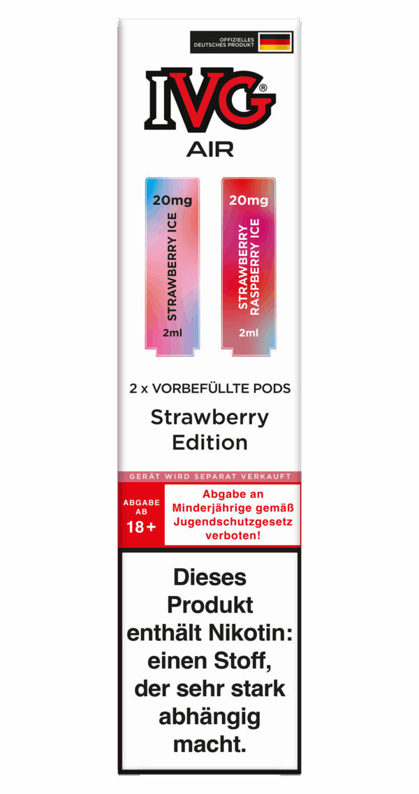 IVG Air Pods Strawberry Edition 20 mg/ml