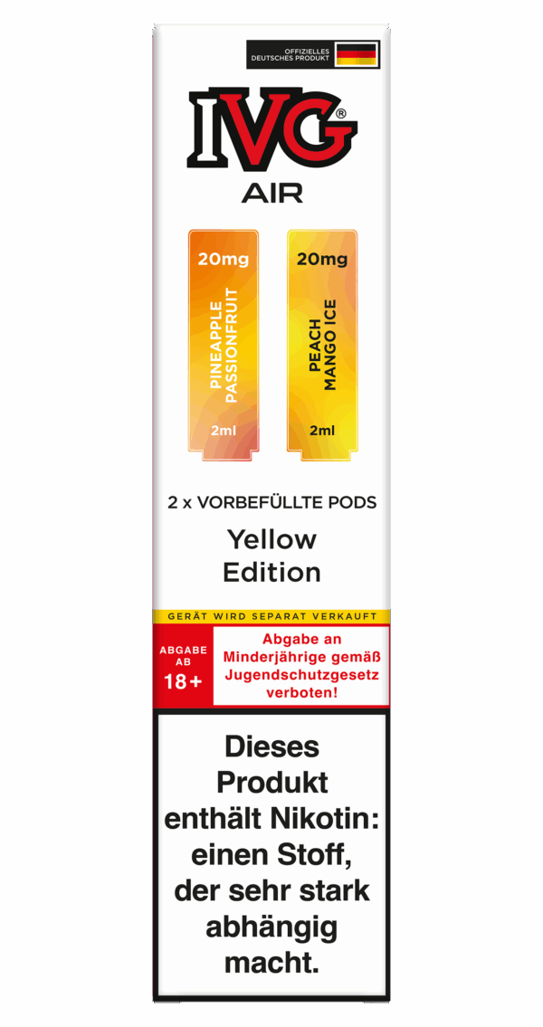 IVG Air Pods Yellow Edition 20 mg/ml