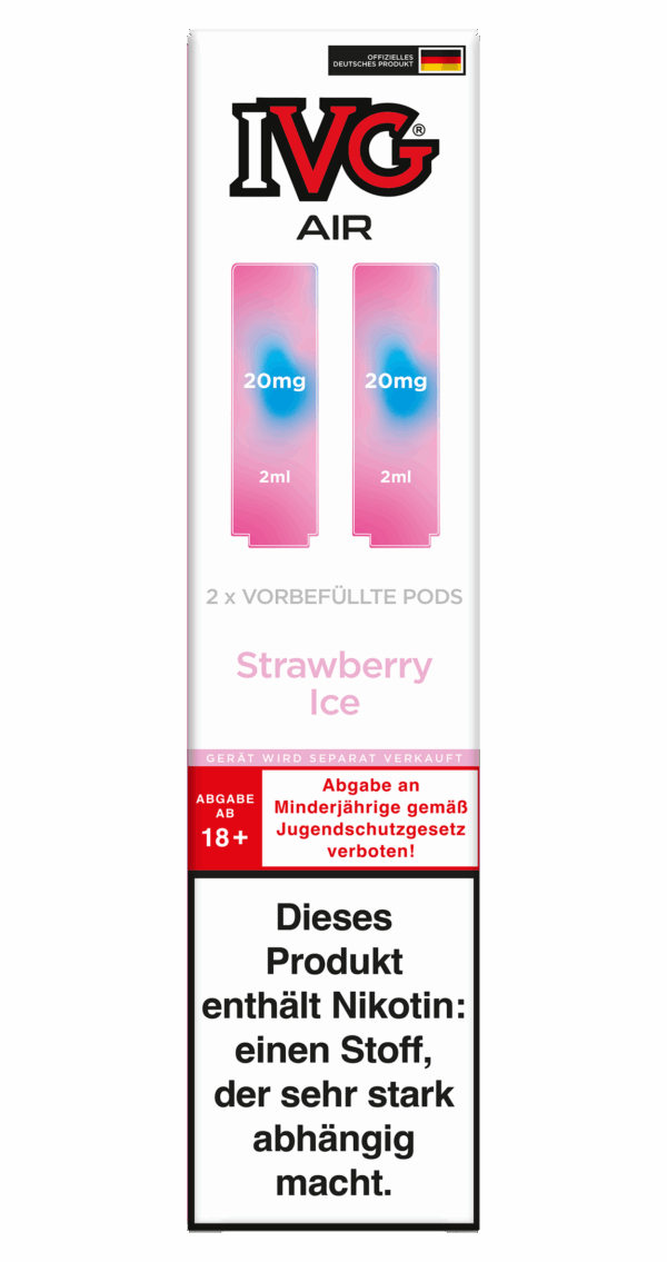 IVG Air Pods Strawberry Ice 20 mg/ml