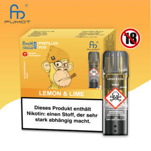 RandM Tornado Pods Lemon & Lime - 20 mg/ml