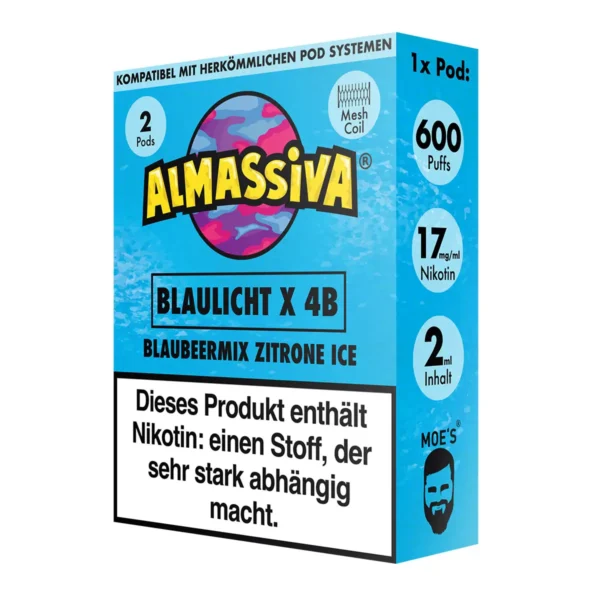 Al Massiva Pods Blachlicht x 4B 17 mg/ml – Bild 3