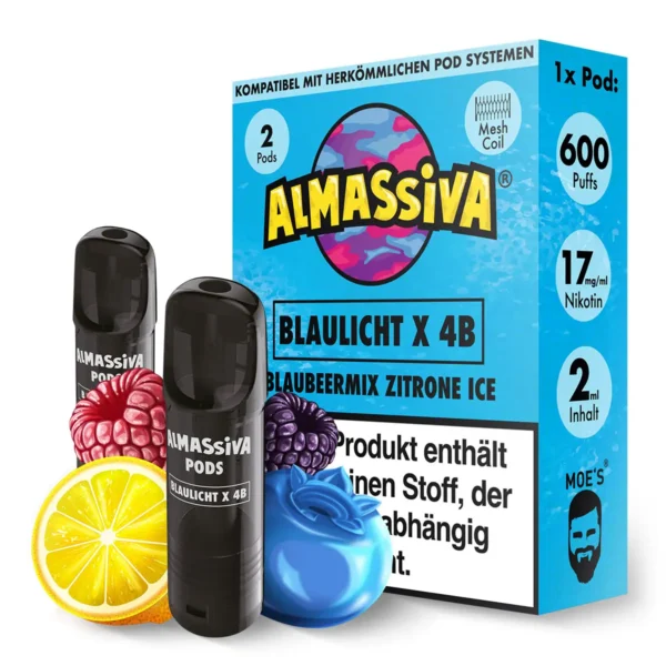 Al Massiva Pods Blachlicht x 4B 17 mg/ml