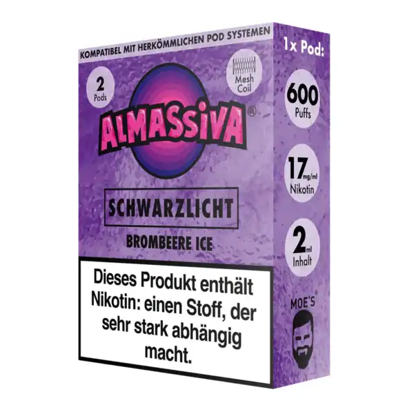 Al Massiva Pods Schwarzlicht 17 mg/ml – Bild 3