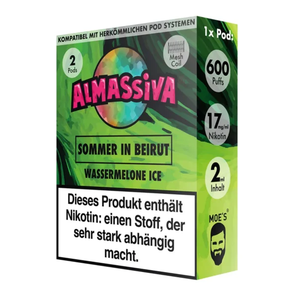 Al Massiva Pods Sommer in Beirut 17 mg/ml – Bild 3